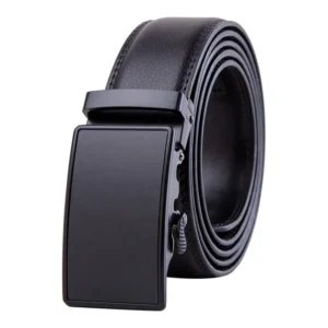 Wholesale Automatic Buckle Ratchet Custom Men Dress Split Real Cowhide Genuine Leather Belt Dropshipping