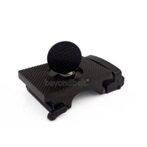 Custom Logo Multi-Colors Leather Sliding Automatic Golf Belt Buckle with Metal Ball Marker