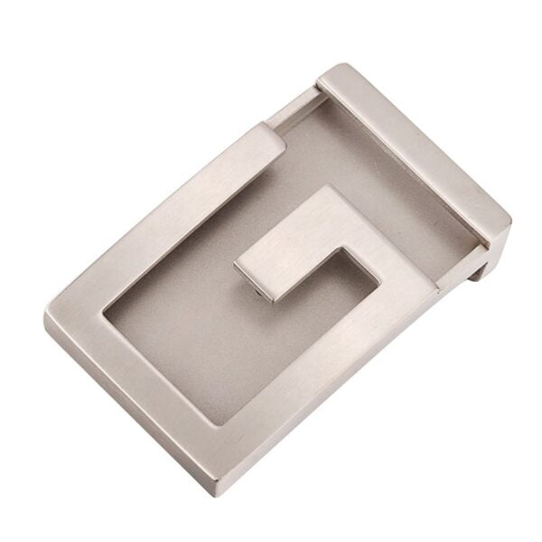 Luxury Quality Customize G Pattern Stainless Steel Slide Buckle for Business Man Leather Belt - Image 2