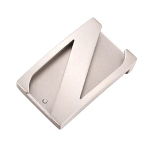 Customize High Quality Personality Z Pattern Stainless Steel Plain Buckle for Leather Belt
