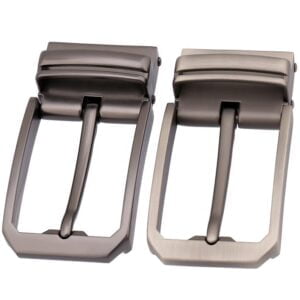 Factory Custom Men's Zinc Alloy Pin Belt Buckle for Leather Belt with Holes