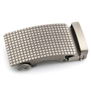 Wholesale High Quality Genuine Leather Automatic Ratchet Belt Buckle